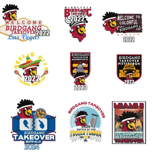 Birdgang Trip Commemorative Patch 2022-2024 Trips