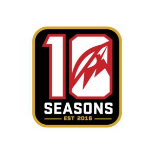 Birdgang Travel 10 Year Strong AnniversaryPatch